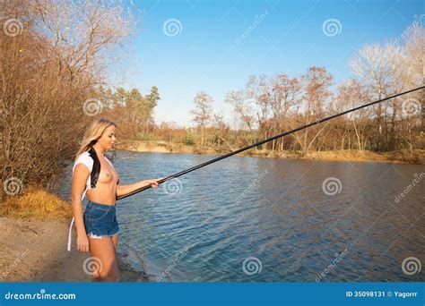 nude fishing nude